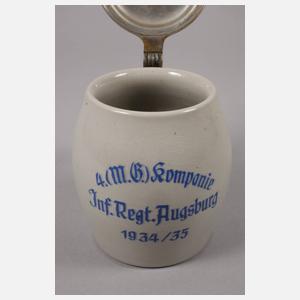Andenkenkrug Infanterie Regiment Augsburg