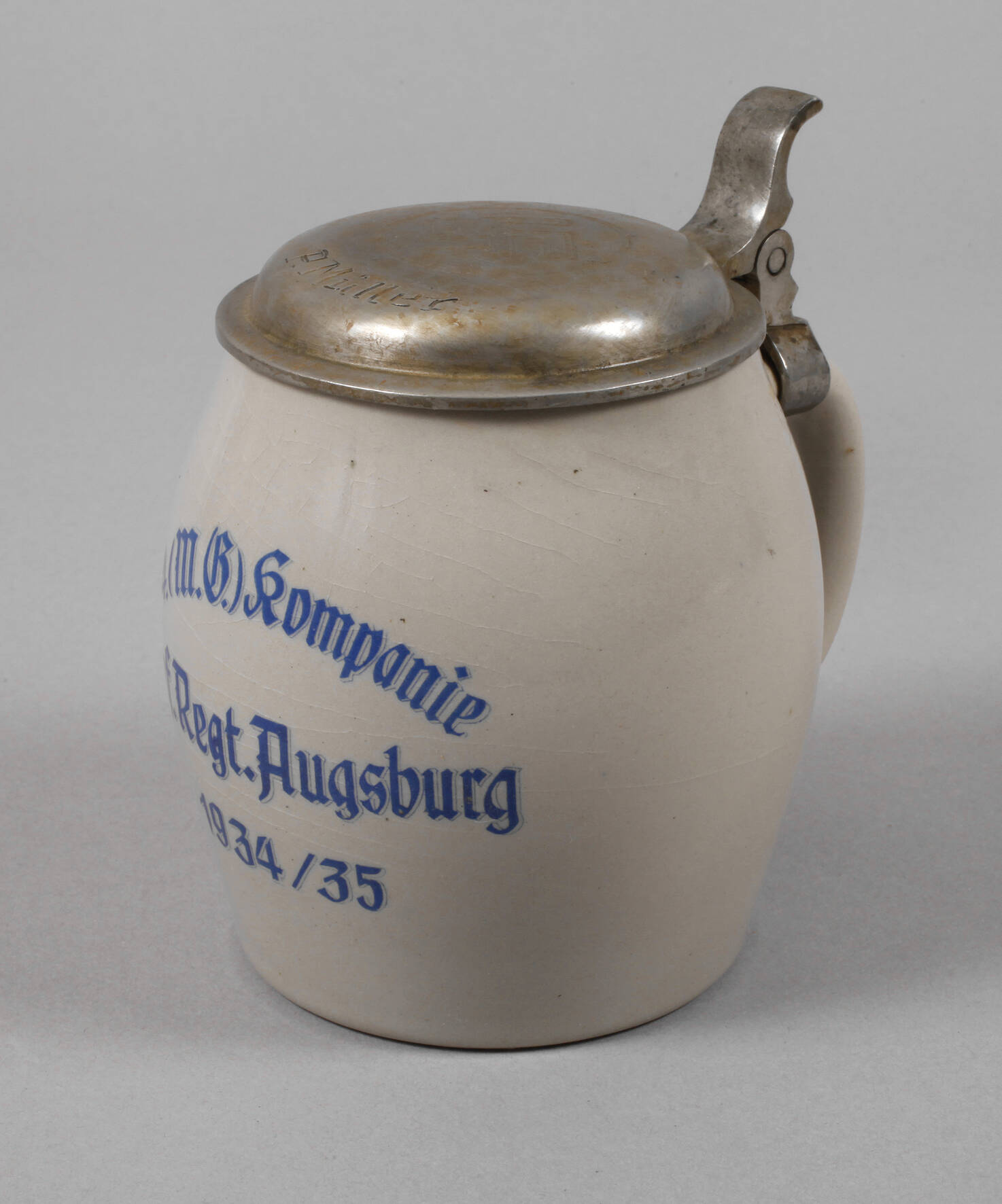 Andenkenkrug Infanterie Regiment Augsburg