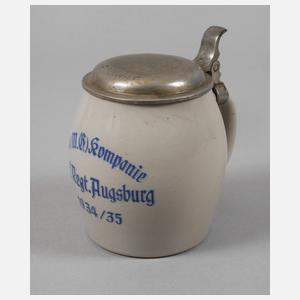 Andenkenkrug Infanterie Regiment Augsburg