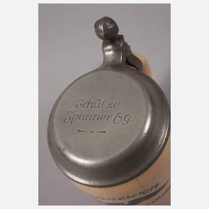 Andenkenkrug 1. Infanterieregiment Nürnberg