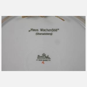 Rosenthal Wandteller "Haus Wachenfeld (Obersalzberg)"
