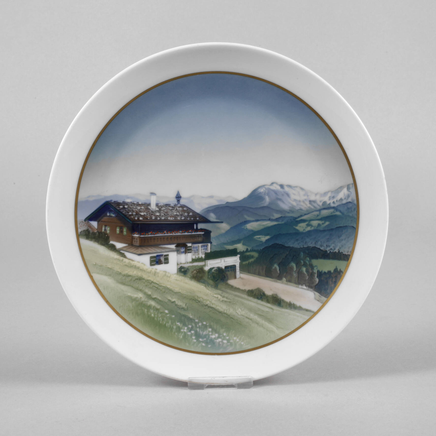 Rosenthal Wandteller "Haus Wachenfeld (Obersalzberg)"