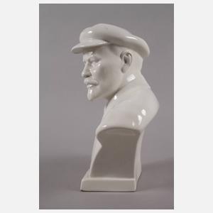 Keramikbüste Wladimir Iljitsch Lenin