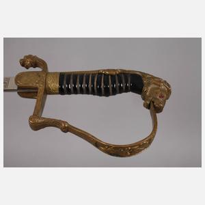 Artillerie-Löwenkopfsäbel