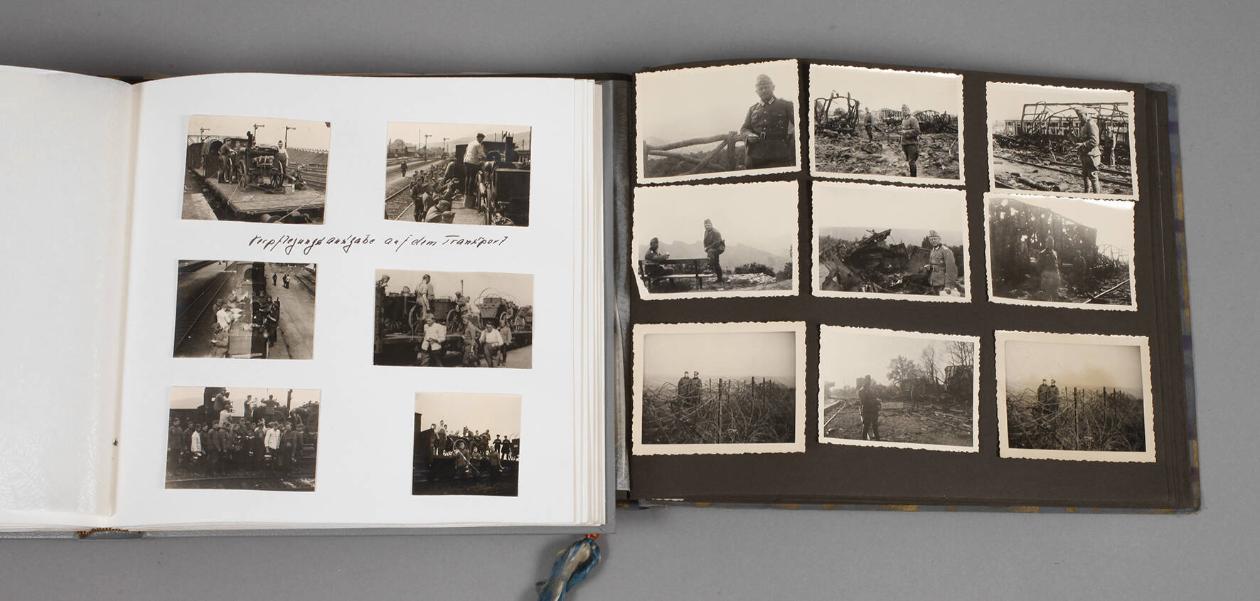 Zwei Fotoalben 2. Weltkrieg