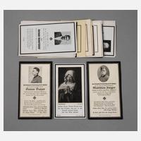 Konvolut Sterbebilder 2. Weltkrieg111