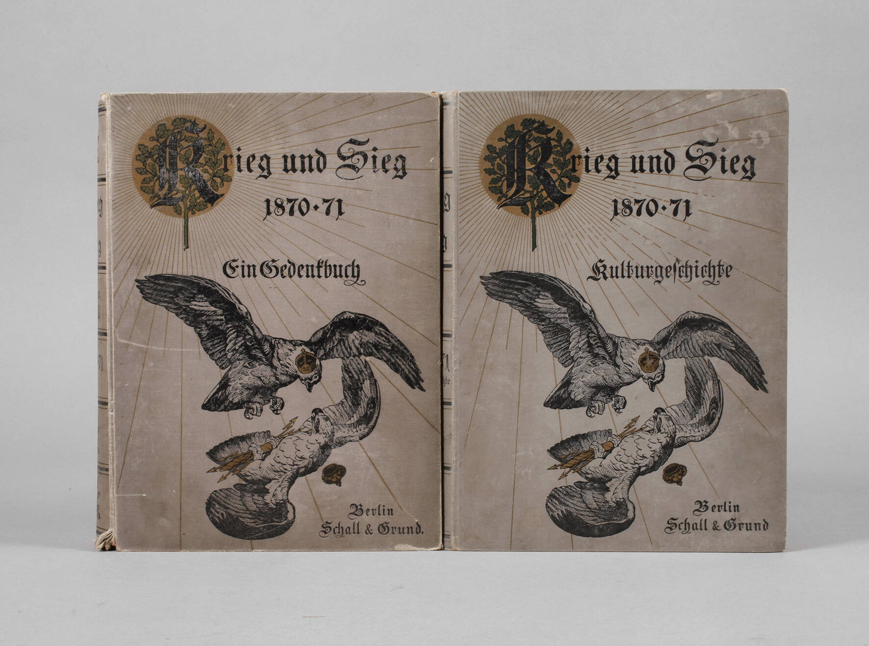 Zwei Bücher Krieg und Sieg 1870–71
