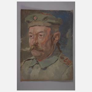 Bild eines Soldaten 1. Weltkrieg