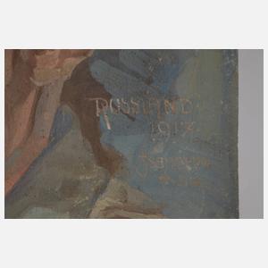 Bild eines Soldaten 1. Weltkrieg