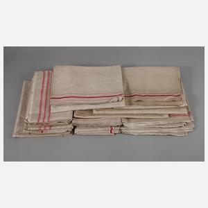 Konvolut Rolltücher