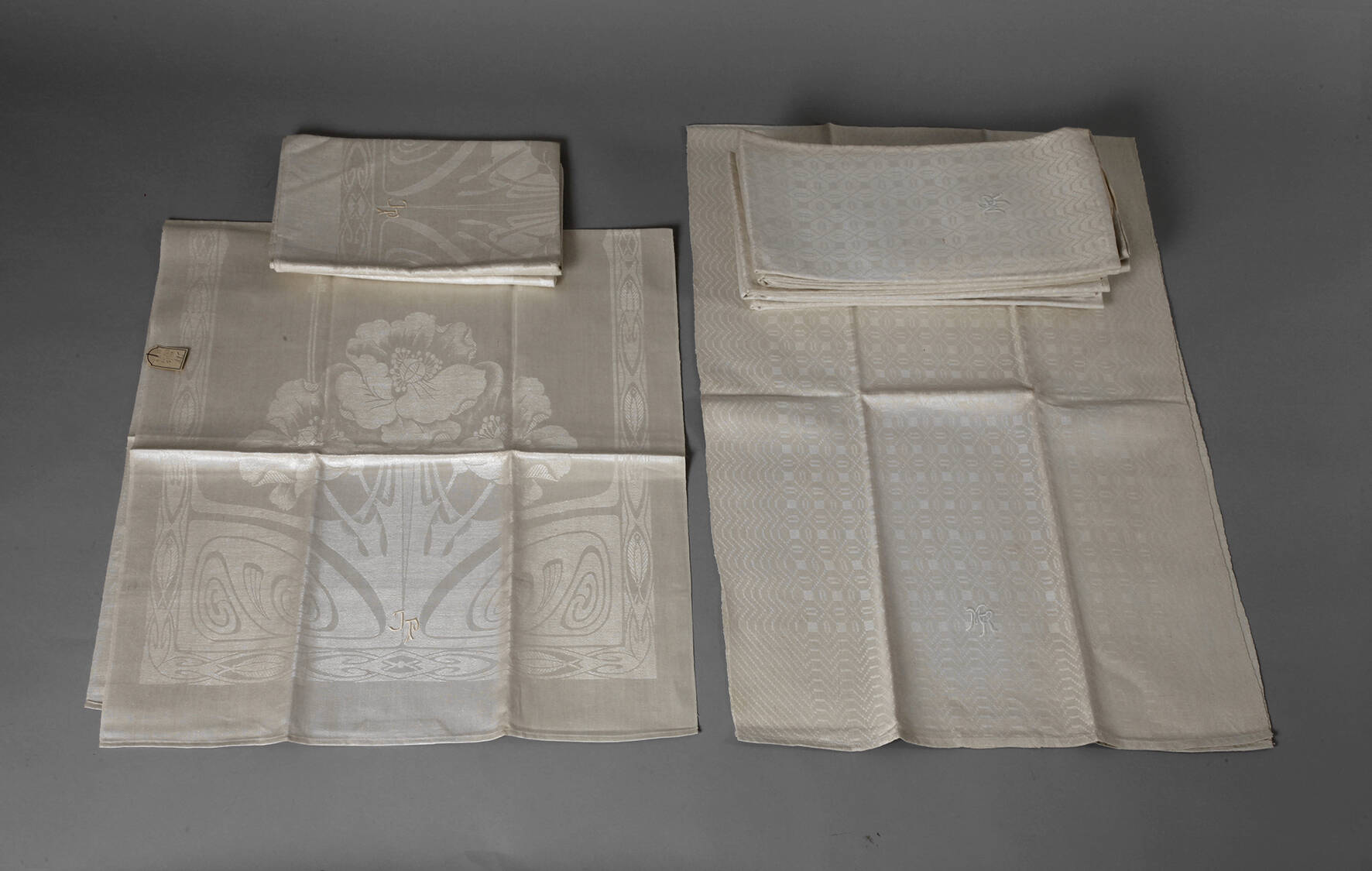 Konvolut Leinenhandtücher