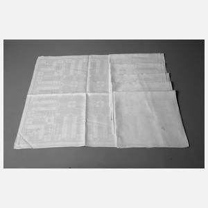 Sechs Servietten Peter Behrens