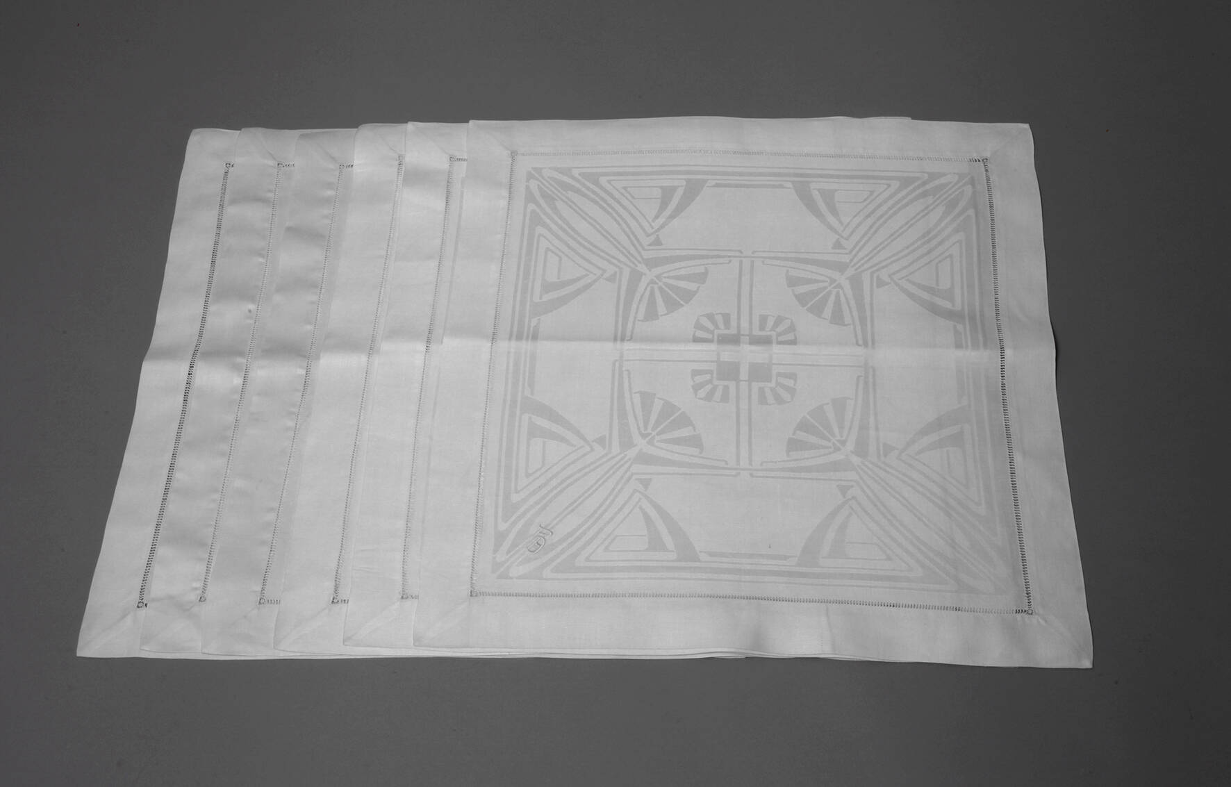 Sechs Servietten Peter Behrens