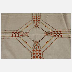 Handarbeitsdecke Jugendstil