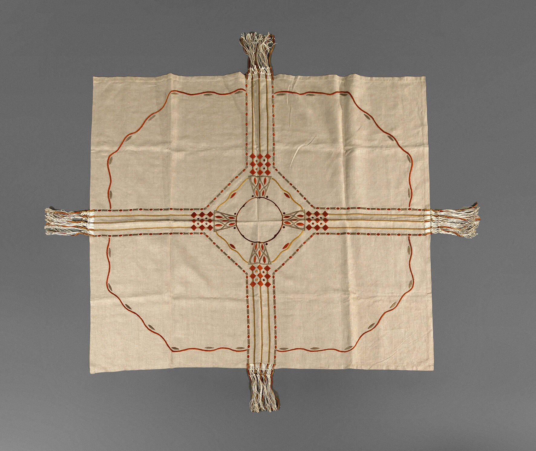 Handarbeitsdecke Jugendstil