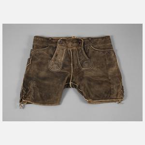 Kurze Lederhose