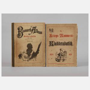 Zwei Bände Kladderadatsch