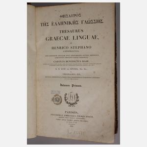 Thesaurus Graecae Linguae