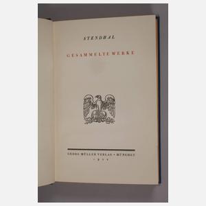 Zwölf Bände Stendhal