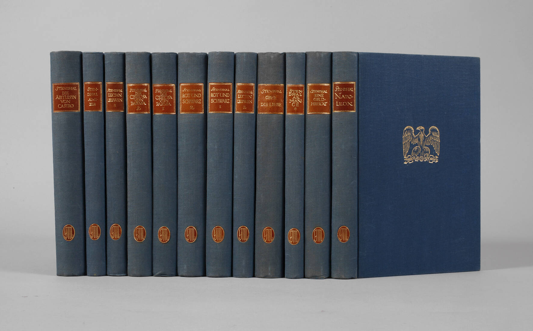 Zwölf Bände Stendhal