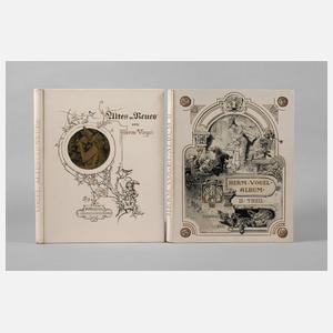 Zwei Alben Hermann Vogel