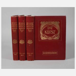 Drei Bände Die Kunst