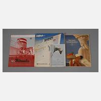 Vier Prospekte Hapag111