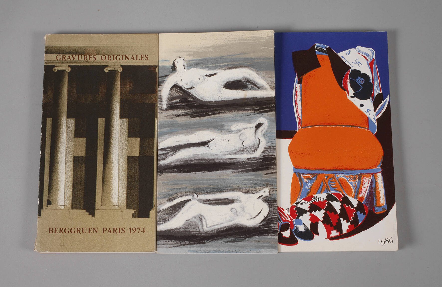 Drei Bände Maitres-Graveurs Contemporains