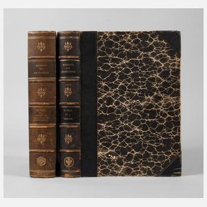 Zwei Bände Handbuch der Architektur