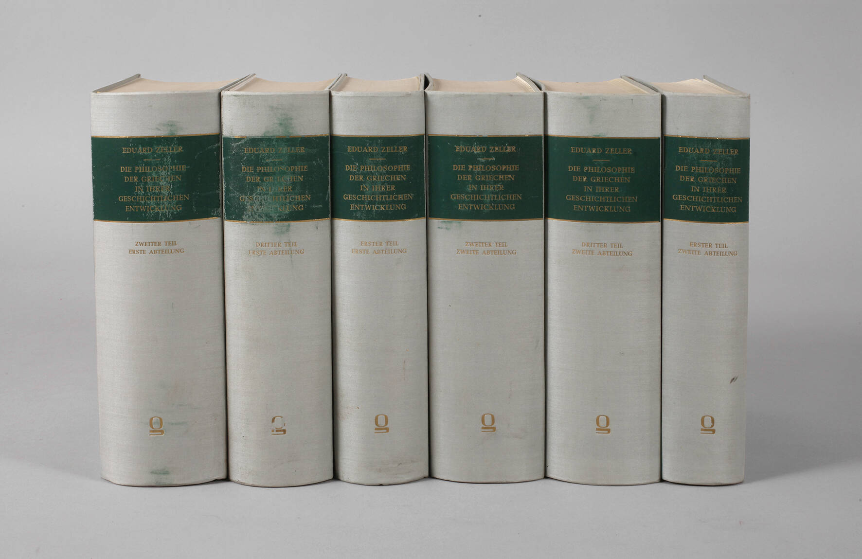 Eduard Zeller die Philosophie der Griechen