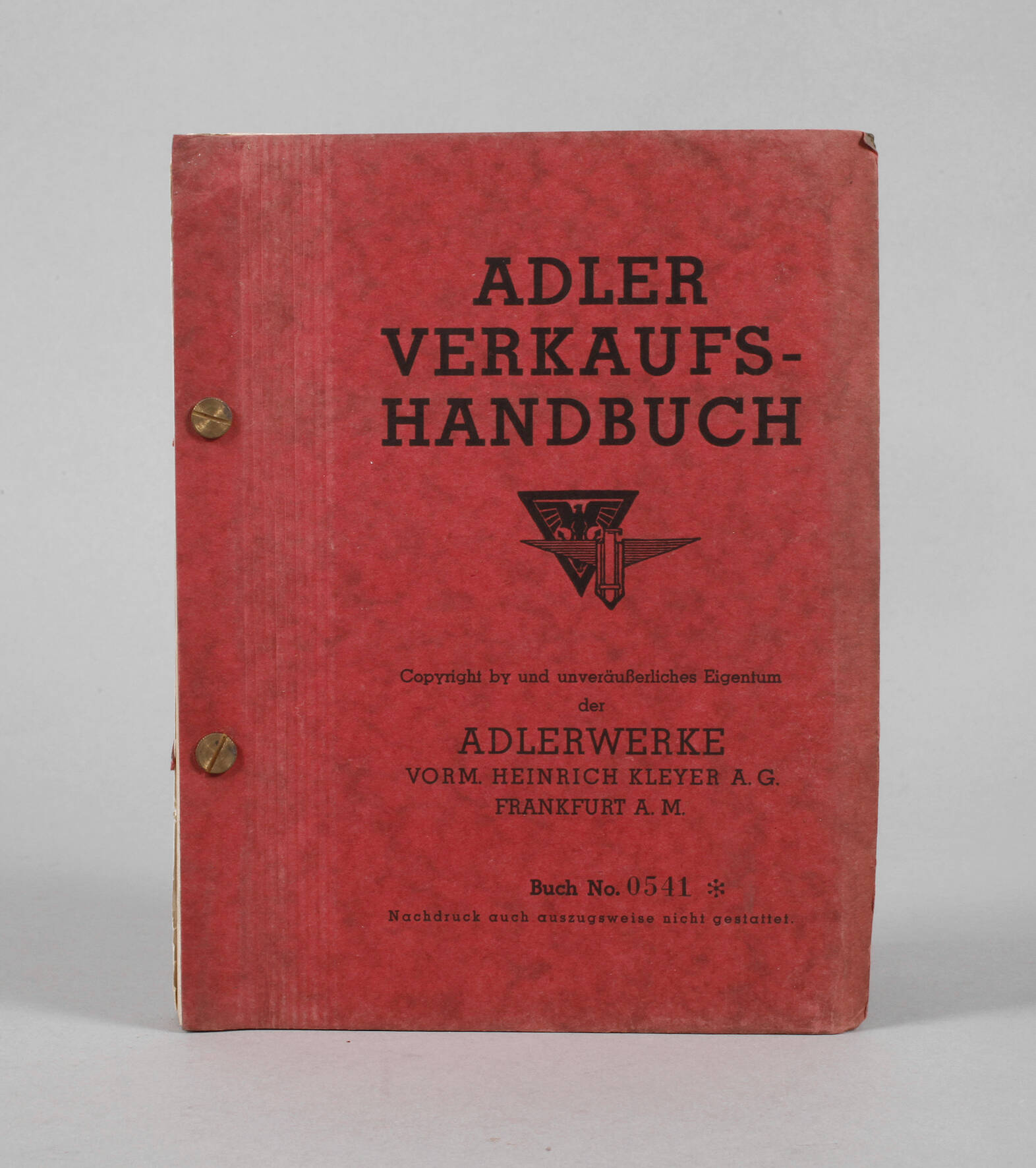 Adler Verkaufshandbuch