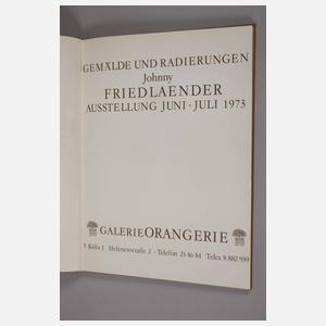 Johnny Friedlaender Gemälde und Radierungen