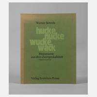 Werner Schreib "hucke nucke wucke wack"111