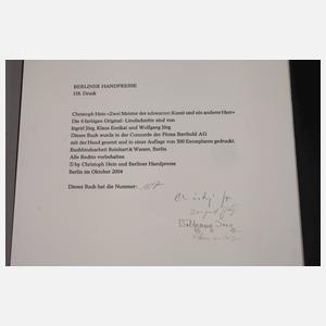 Zwei Künstlerbücher Ingrid Jörg