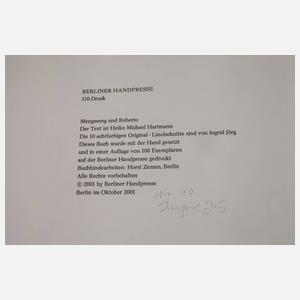 Zwei Künstlerbücher Ingrid Jörg