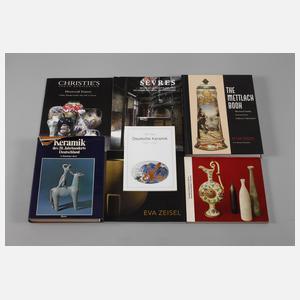 Konvolut Fachliteratur Keramik