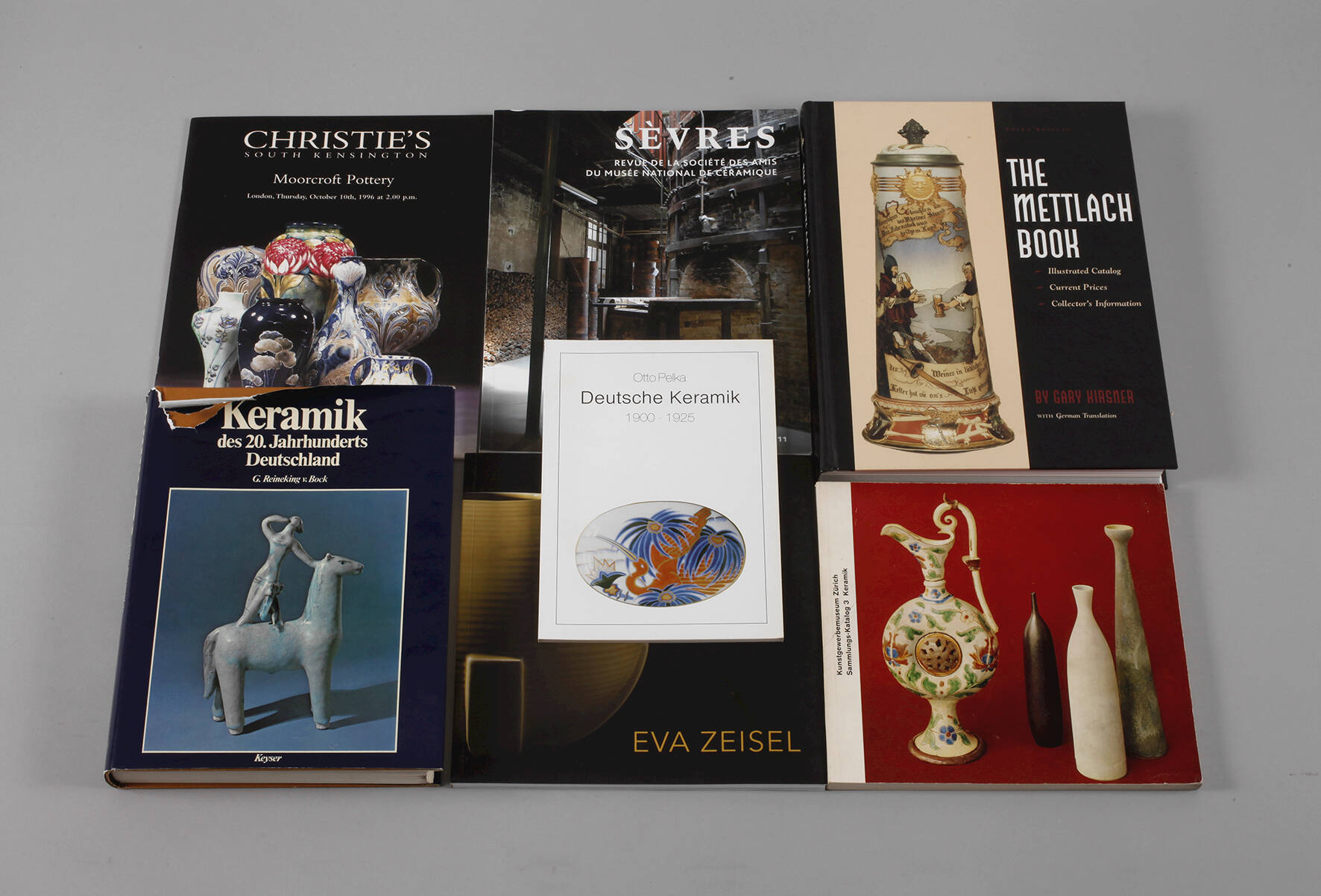 Konvolut Fachliteratur Keramik