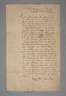 Brief des Kurfürsten Augustus von Sachsen