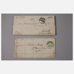 Konvolut Belege Altdeutschland