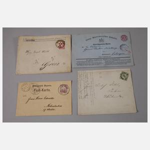 Konvolut Belege Altdeutschland