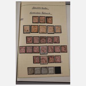 Briefmarkensammlung Altdeutschland