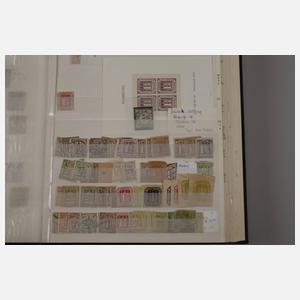 Briefmarkensammlung Altdeutschland