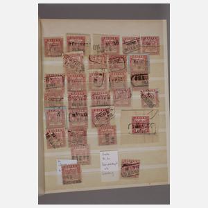 Briefmarken und Belegsammlung Baden