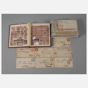 Briefmarken und Belegsammlung Baden
