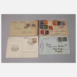 Konvolut Belege Deutsches Reich