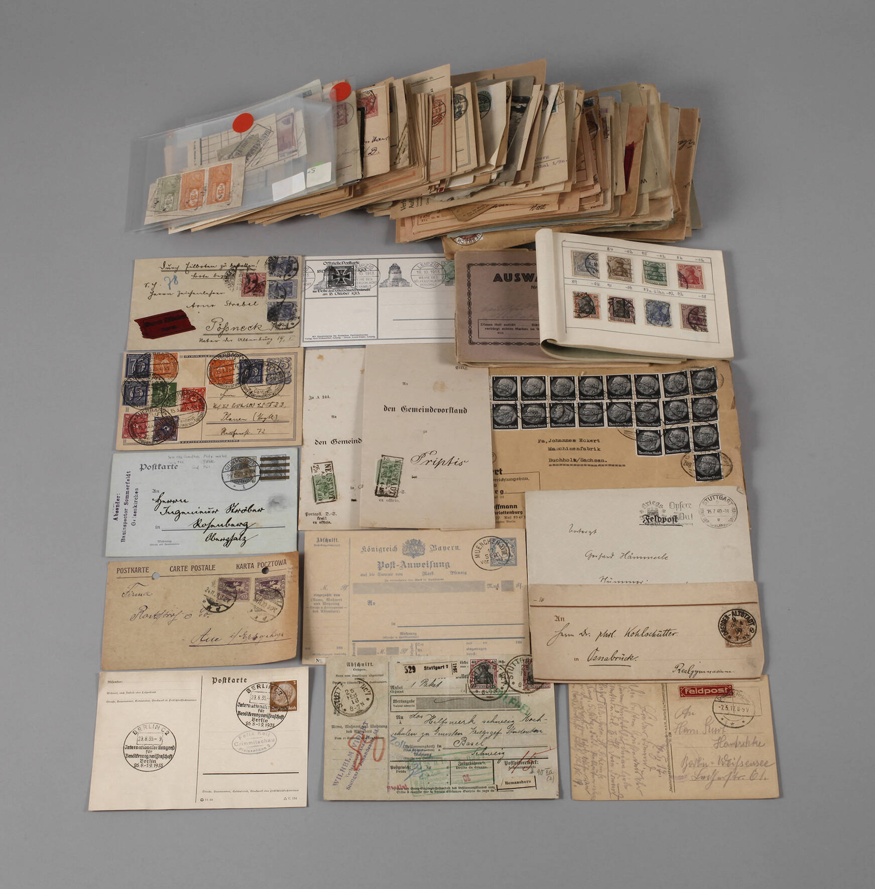 Konvolut Belege Deutsches Reich