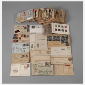 Konvolut Belege Deutsches Reich