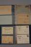 Zwei Alben alte Belege