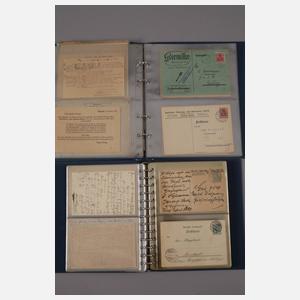 Zwei Alben alte Belege