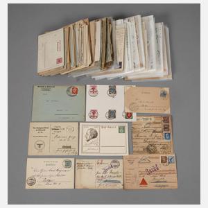 Konvolut Bedarfspost Deutsches Reich